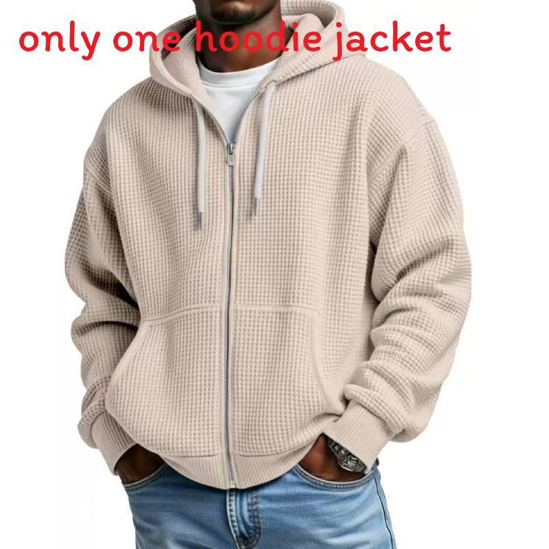 Hoodie Mens Casual Sweatshirt With Thick Polyester Fabric For Winter Comfort