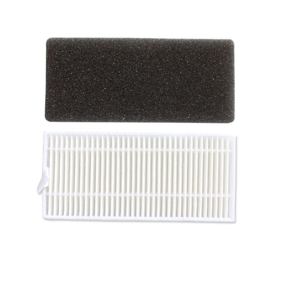 For Conga M50 / M50 For X-Treme Robotic Vacuum Cleaner Main Brush, 6 Side Brushes, And 4 Filters Set