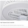 Modern Living Room Variable Frequency Intelligent Remote Control Ceiling Fan Lamp Minimalist Electric Ceiling Fan Light