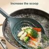 Skimmer Spoon Scratch-proof Scoop Colander Hook Design Hollow  Reusable All Purpose High Temperature Resistant Scoop Colander