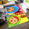 Pocoyo Customize Your Name Area Rug Design for Foyer Living Rooms Balcony Decorate Room Anti-slip Rug Office Home Decor Best for Christmas