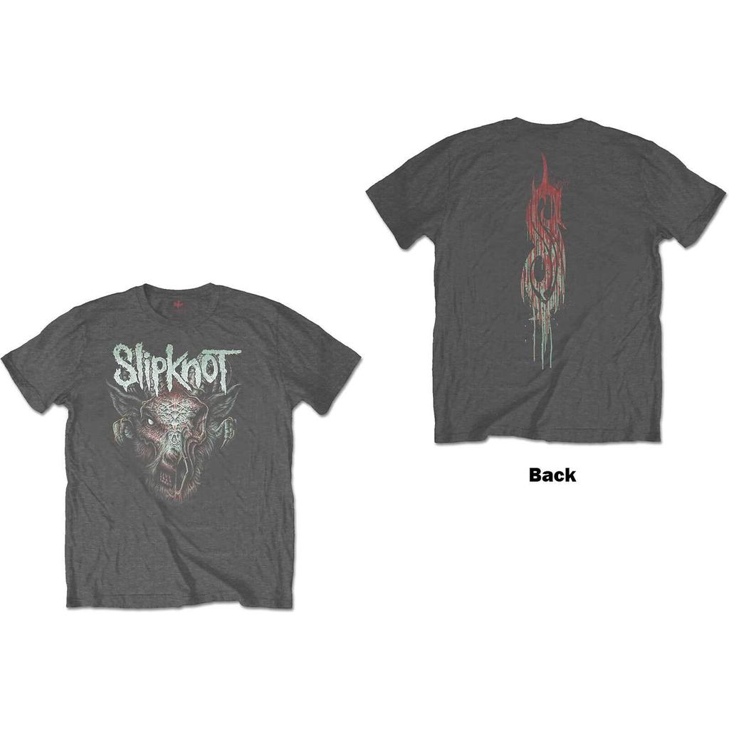 Koszulka dziecięca Slipknot: Zainfekowana Koza (Wstecz Drukuj)