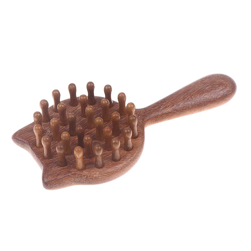 

Cushion Massage Combs Double-Sided Wood Cushion Comb Hair Brush For Hair Styling Anti-Static Scalp Stimulating Whole Body Use A
