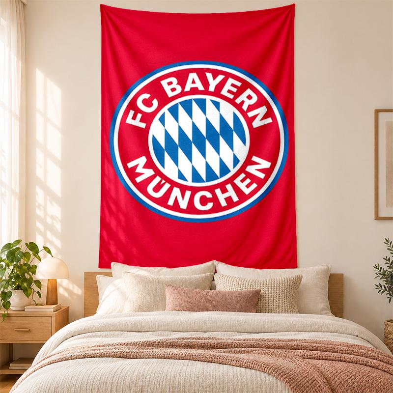 FC Bayern Munchen Tapestry highquality for decorating living room bedroom dorm walls ideal as bedroom wallart orholiday gift