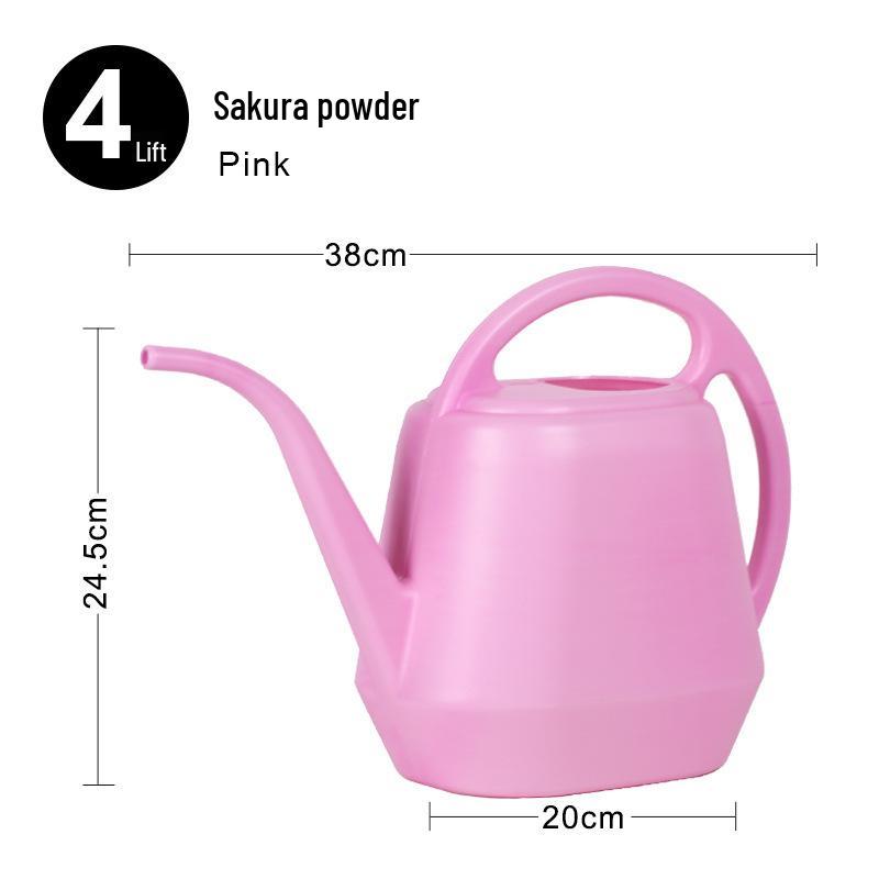 Durable Green Watering Can for Indoor/Outdoor Plants and Vegetables