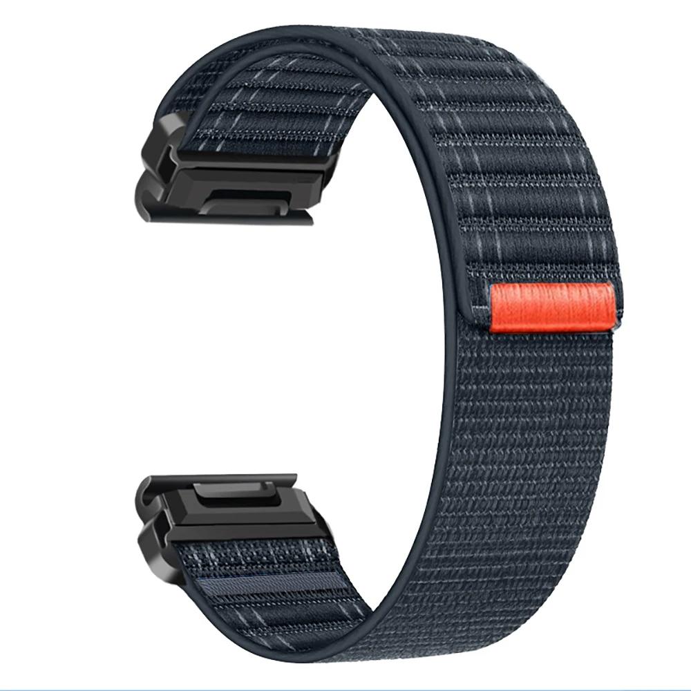 Cinturino da 22mm 26mm per Garmin Fenix 8 7 Pro 7S 6X 6 5X 5Plus Venu 3 4 instinct 3 47 43 Braccialetto in Nylon per Orologio cinturino Strap Forerunner