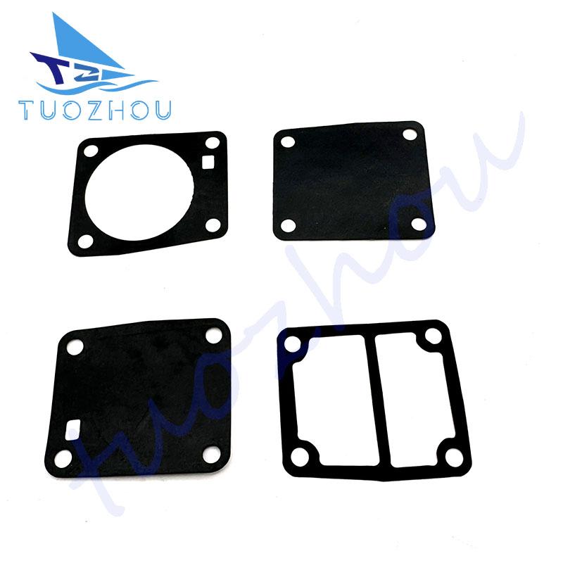 369-03302-0 369-03307-0 369-03306-0 369-03303-0 Pump Cover Gasket Set for Tohatsu Outboard Engine Carburetor 5HP