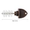 15Pcs Brown Home Beer Faucet Tap Protective Brush Cap Plug Cover Beer Production Accessory