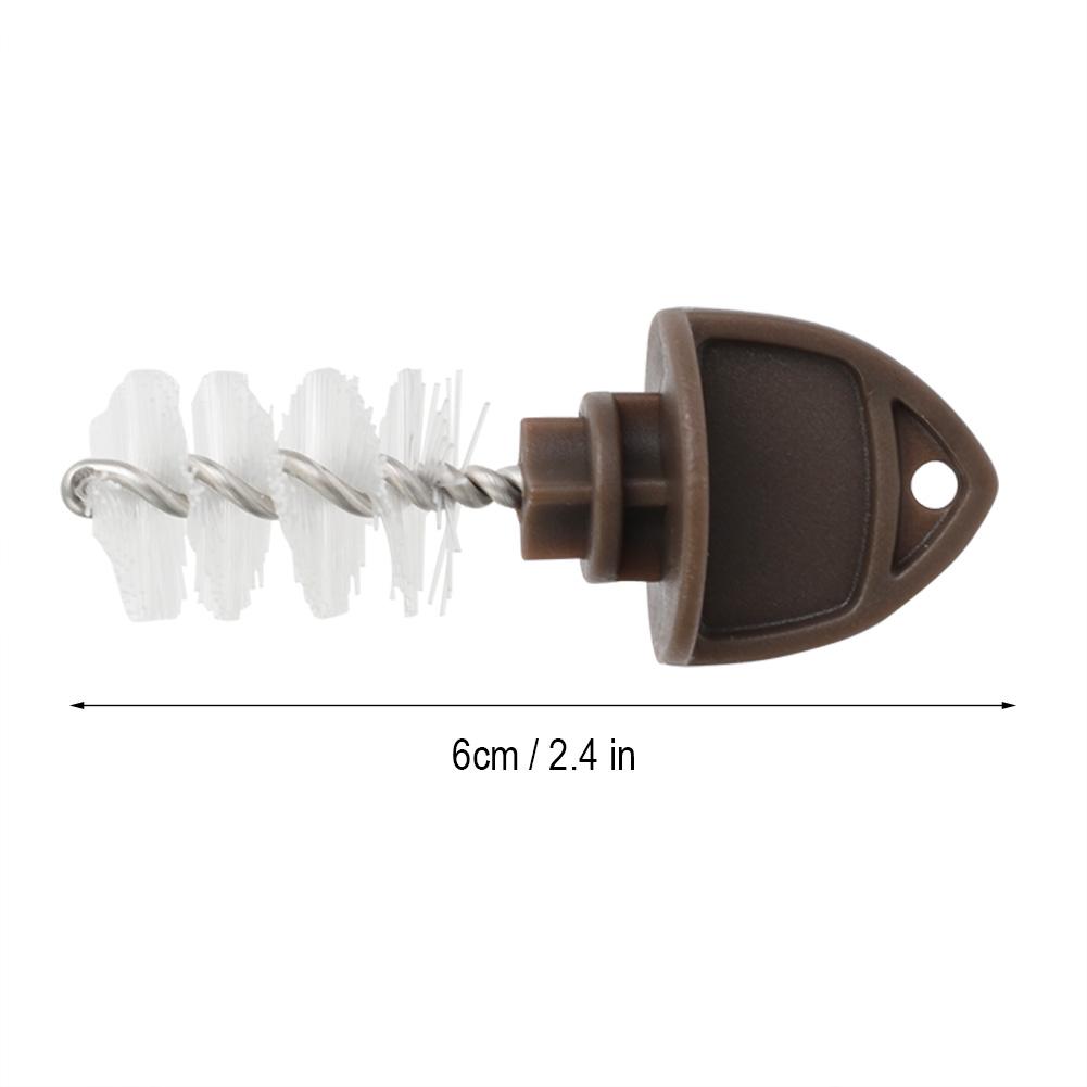 15Pcs Brown Home Beer Faucet Tap Protective Brush Cap Plug Cover Beer Production Accessory