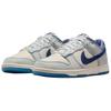 Scarpe da Skateboard Dunk Low top Unisex Bianco Blu IB6752-101