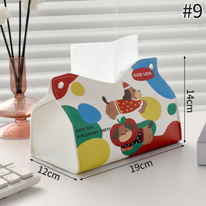 Hello Kitty Tissue Box Cartoon Storage Box Desktop Organizer Kitty Cat Paper Storage Box for Home Bathroom Toilet Paper Holder