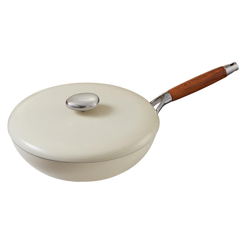 VELOSAN Pebble Enamel Titanium Wok