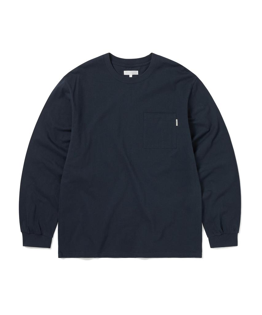 THISISNEVERTHAT Basic Pocket L/S Tee Navy