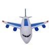 Aircraft Toy Hand-on Ability Energy-saving Kids Toy 360 Rotation Electric A380 Airplane Moving Flashing Lights Model Toy for Kids