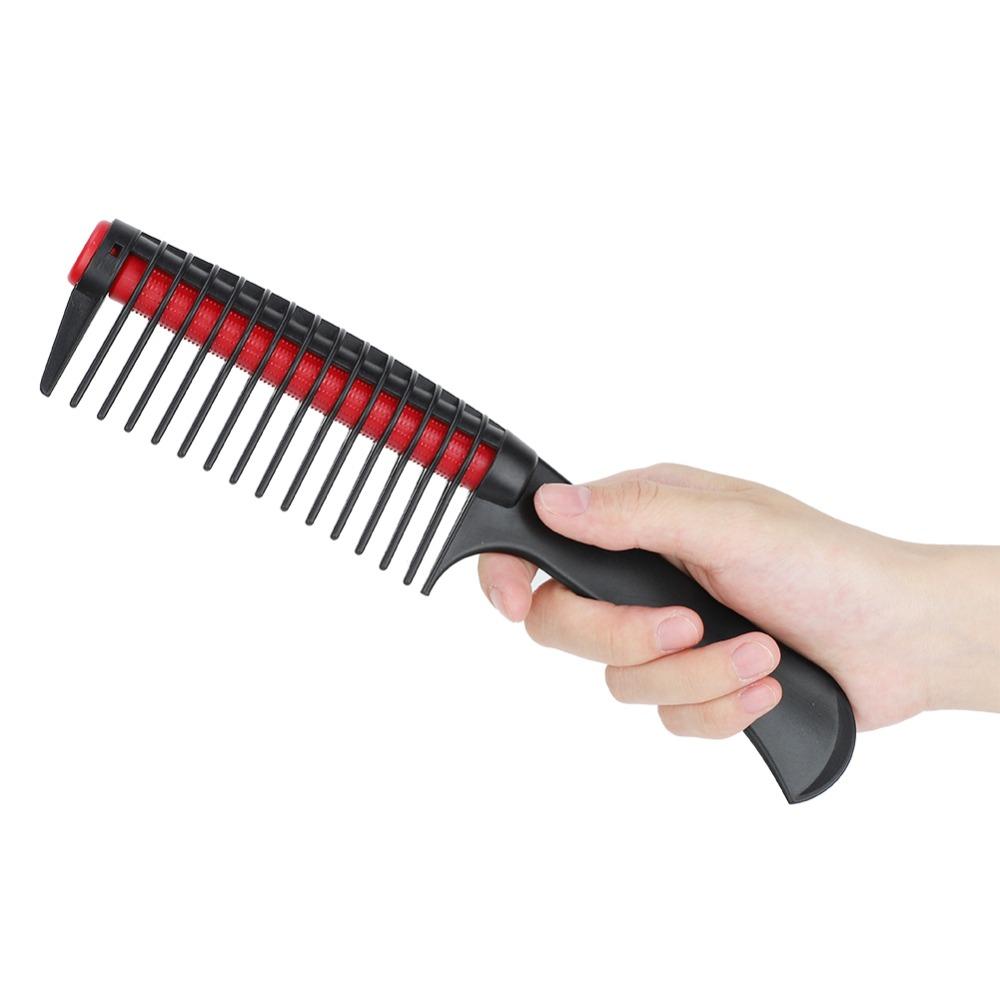 Plastic Roller Hair Comb Multifunctional Hair Dyeing Comb For Home Use