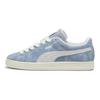 Puma Suede Comfortable Durable Minimalist Low-Top Sneakers Unisex Sneakers Blue White 396468-01
