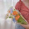 Korean Artificial Corn Poppy Bouquet - Room Decor & Photo Props