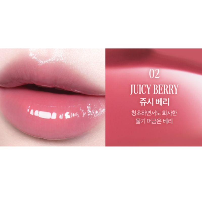 Clio Glaze Lip Serum Set 8g Glossy Hydrating Lip Serum Korean High Shine Plumping Lip Tint Set