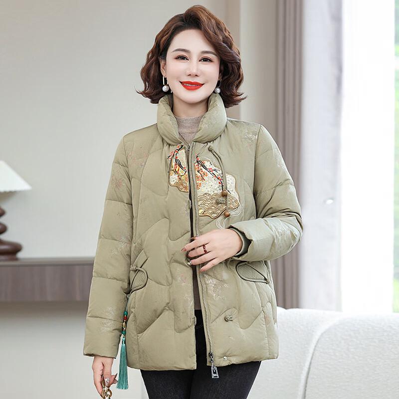 

XueZhongFei 2024 New Chinese Style Women s Down Jacket X40149416F 6XL