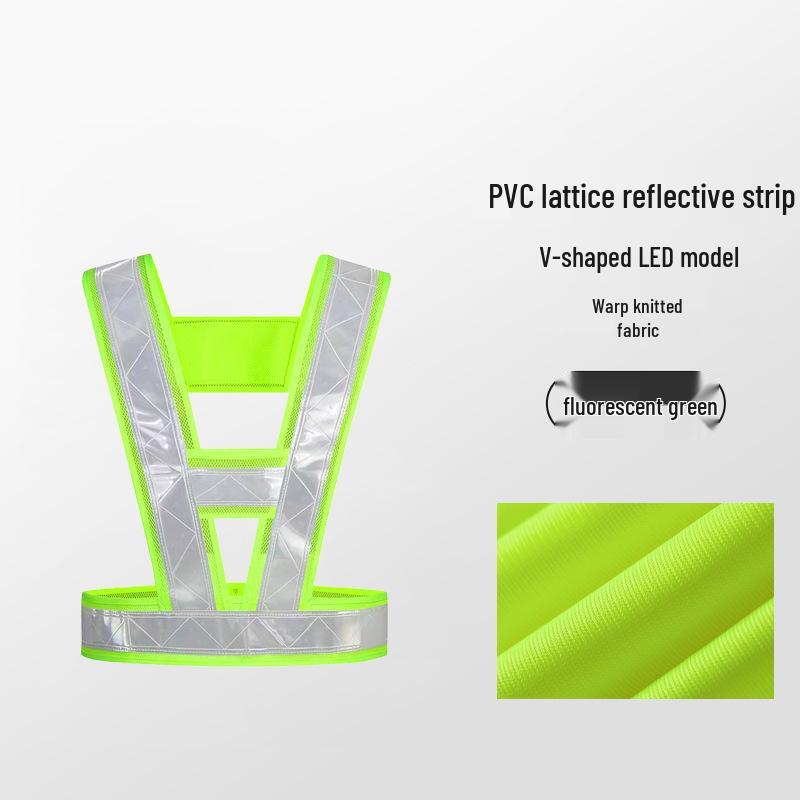 LED-blinkende reflektierende Weste für die Sicherheit beim Nachtfahren