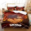 Fashion 3D Print Anime Sk8 The Infinity Bedding Set Single Twin Full Queen King Size Bed Set Adult Kid Bedroom Duvet Cover Sets