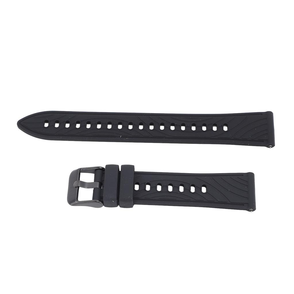 Watch Band for   Silicone Soft Breathable Quick Release Carved Smartwatch Replacement Band Strap for Men Women