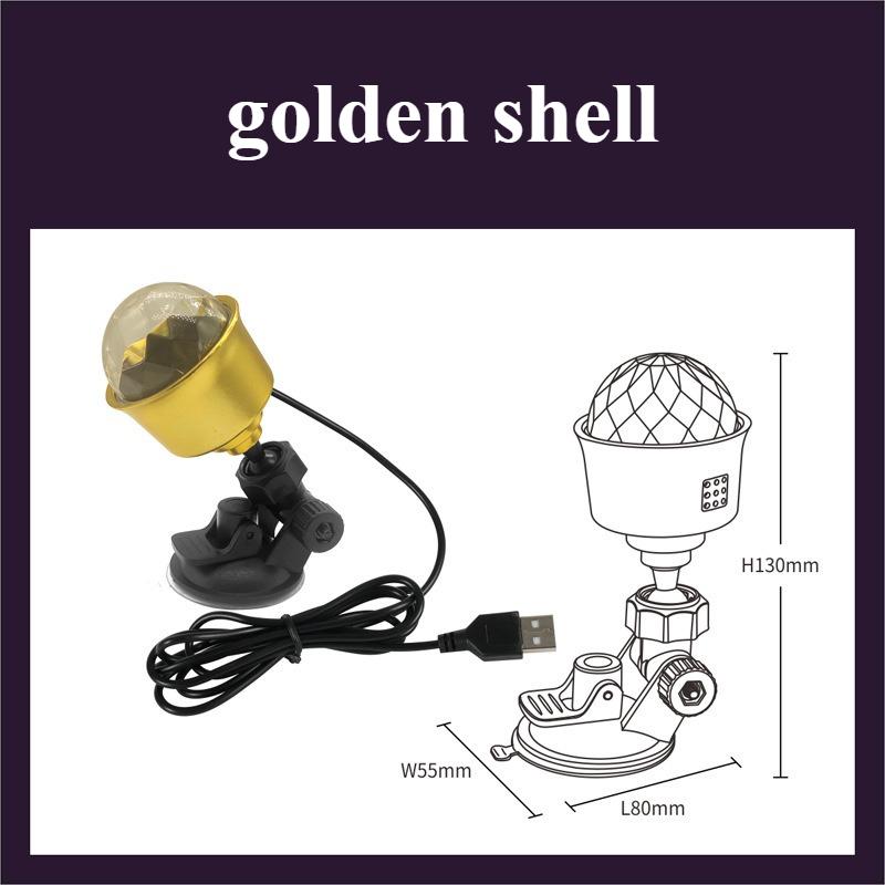 Mini Multicolor USB Projector Light Night Light for Home Bedroom Party Decor Disco Light Kids Room Decoration Christmas Party