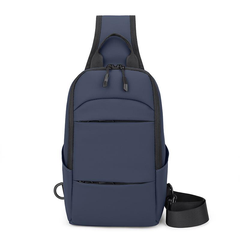 Waterproof Chest Bag Men Large Capacity Phone Bags Male Messenger Sling Pouch Short Trip Strap Pack Multifunction Fanny Packs