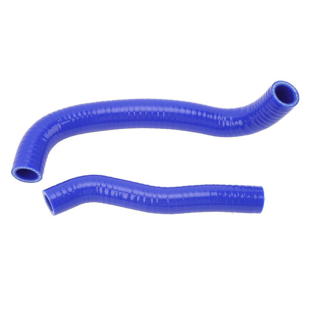 Kit de 2 Durites de Refroidissement de Radiateur en Silicone Étanches Remplacement pour Arctic Cat DVX‑400 2007 à 2008 Bleu