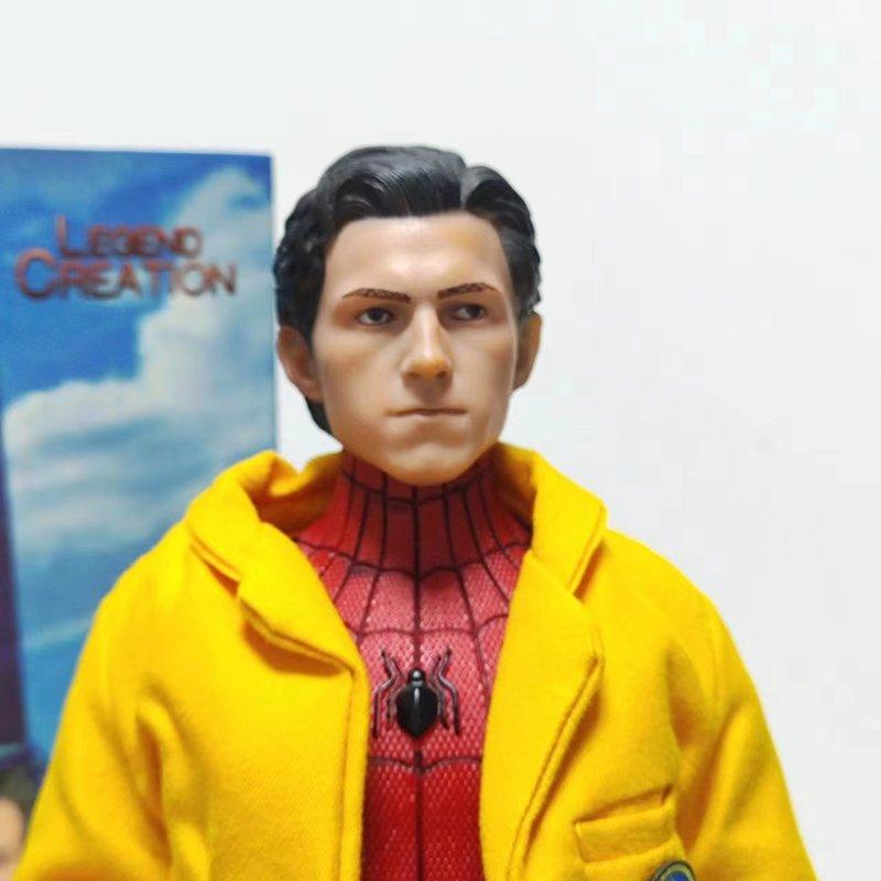 Vendicatori: Statua di Spider-Man Homecoming in Scala 1/6 con Vestiti Veri Progettata per la Stagione del Ritorno a Scuola come Statuetta Decorativa o Modello