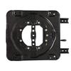 Seat Swivel Base Heavy Duty Adjustable Rotating Seat Base with Sliding Track for RV Commercial Vehicle Engineering