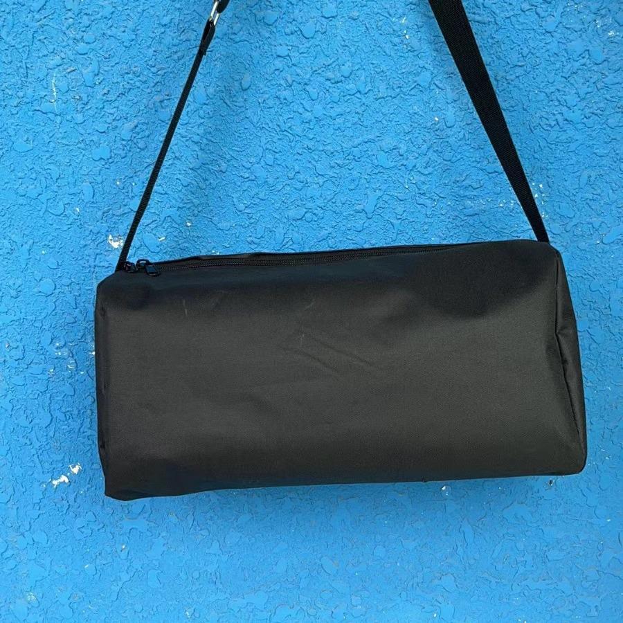 

Мужская спортивная сумка кроссбоди большой вместимости для тренажерного зала и йоги Black with Custom Logo