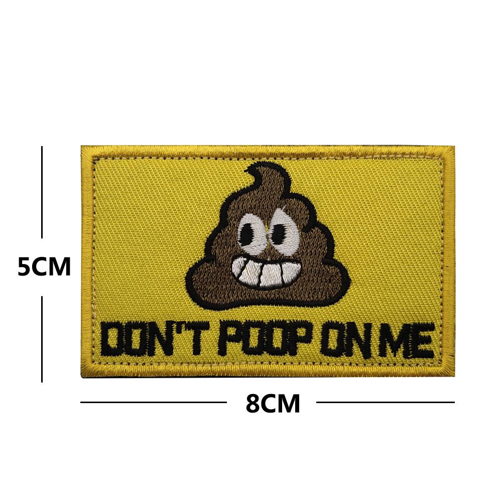 Tax This: Fed Boy Don t Poop on Me Prank Embroidery Patch