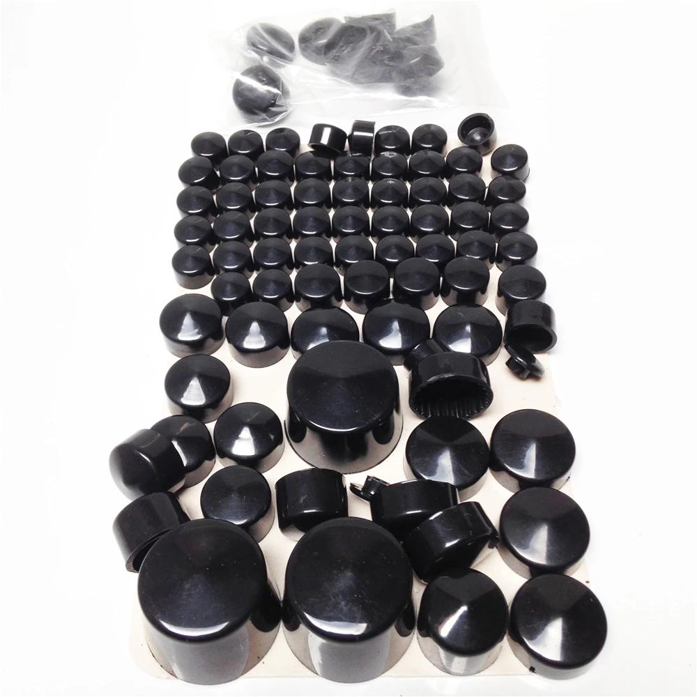 

Motorcycle Black Bolts Toppers Caps For 2000-2006 Harley Davidson Softail Twin Cam