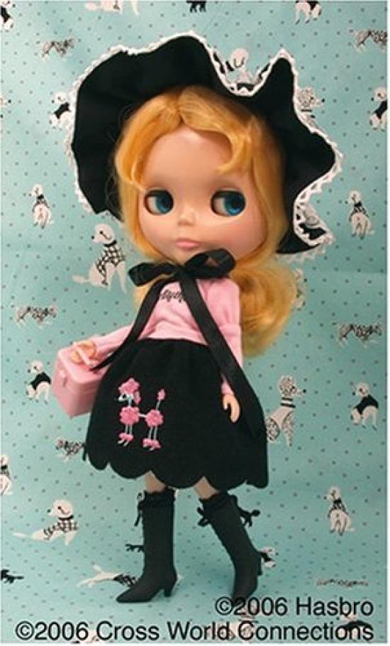 

Blythe Dress Set Pinky Doodle Poodle