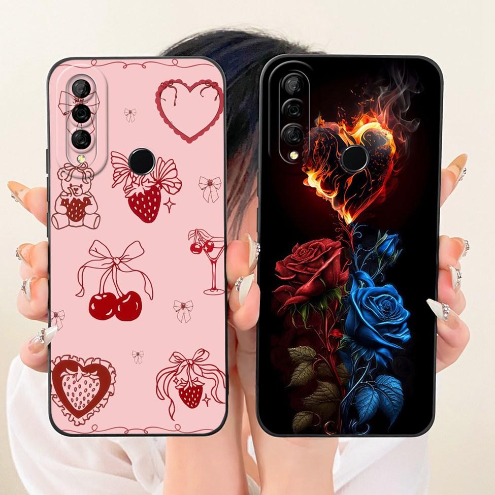 Casing For Honor 9X Cover STK-LX1 Luxury Fashion Cartoon Cute 2D Painted Silicone Phone Case For Honor9X