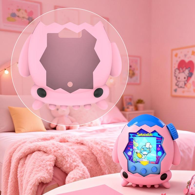 Cute Squid Silicone Protective Case For Tamagotchi Paradise Dustproof Shell Anti Fall Electronic Pet Equipment Protective Cover