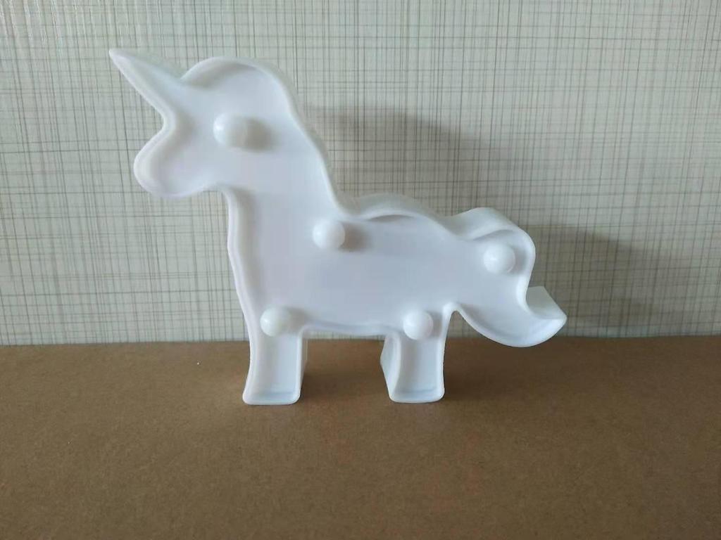 LED Mini Night Light - Flamingo, Pineapple, Cactus, Unicorn & Star Shapes