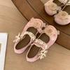 Fashion Women's Designer Shoes Ladies Female Footwear Ballerinas Woman 2025 New Dress Ballet Flats Spring Mary Janes Zapatos De Mujer