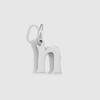 Chi Hang Jewelry Stainless Steel Lowercase Alphabet Pendant - 26 Letters
