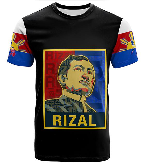 Nové 3D tričko s potiskem vlajky Filipín Erb Filipín Duchovní totem Grafická trička pro muže Vintage top