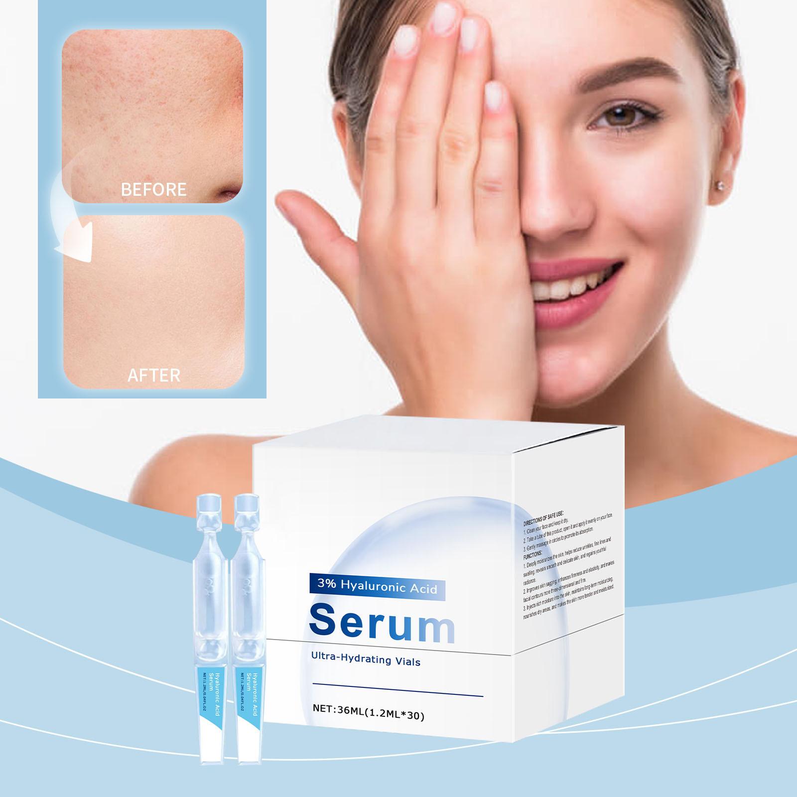 

Hyaluronic acid anti-wrinkle essence 36ml One Size білий