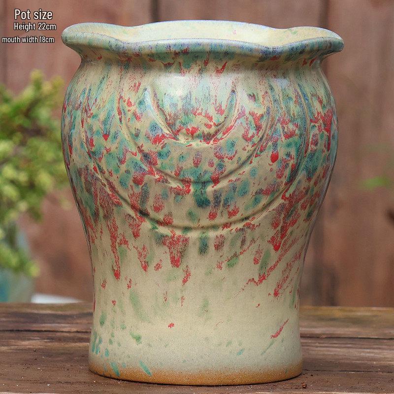 

Большой керамический горшок для цветов для суккулентов Large - Ceramic