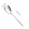 Capacity Serving Spoon Stainless Steel Spoon Ergonomic Stainless Steel Soup Rice Serving Spoons for Home Kitchen Restaurant