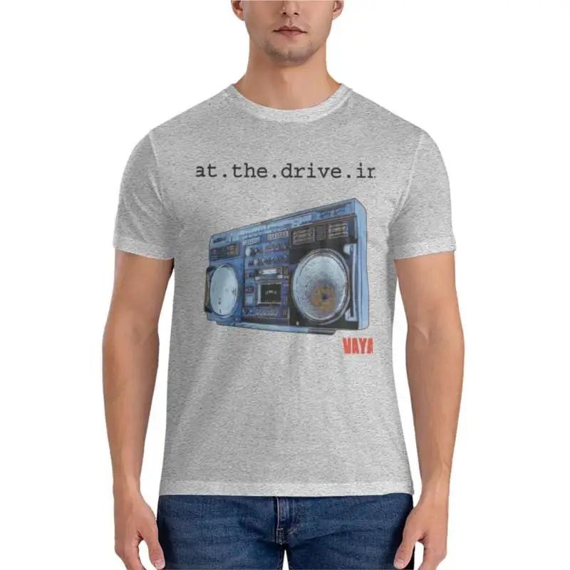 men tshirt brand tops summer At The Drive In Vaya The Album Essential TShirt custom t shirts sweat shirts men S
