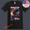 Robocop Police Robot Cop Movie Men's Black Size S To 3XL