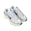 Nike P-6000 Metallic Flat Silver Unisex Sneaker Weiß Metallic-Silber Schwarz CD6404-105