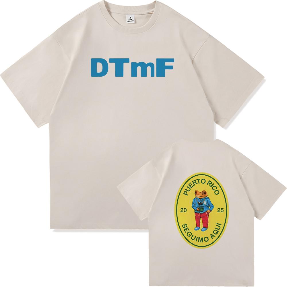 DTMF Debí Tirar Más Fotos TShirt BAD BUNNY DeBÍ TiRAR MáS FOToS Men Clothing Harajuku High Quality Cotton Tops Fans Gift TShirts