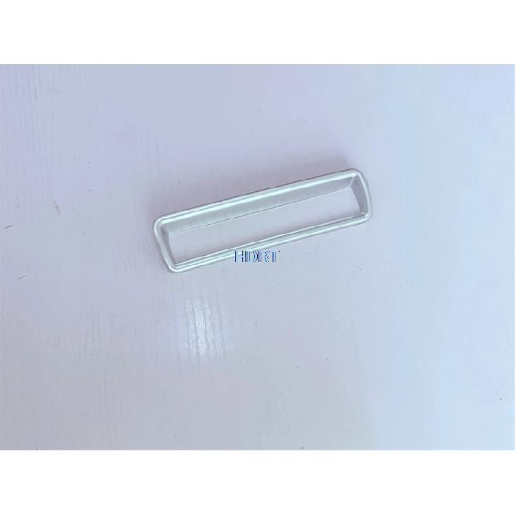 For Nissan Kicks 2025 + Car Style Air Vent Outlet Front Reading Light Gear Shift Central Control Steering Wheel Silver Interior