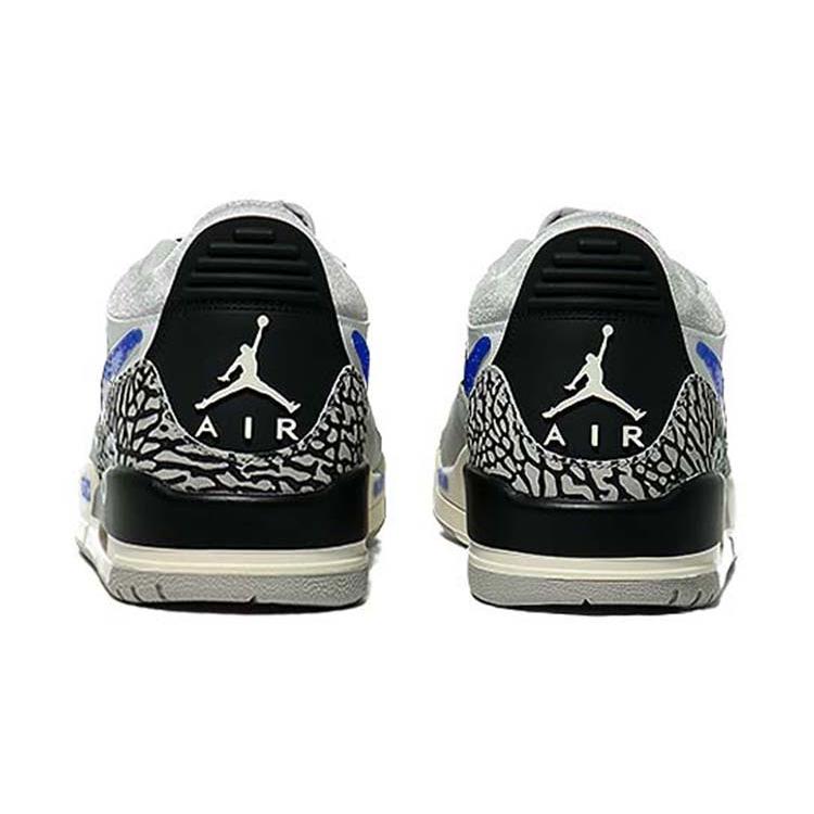 Jordan Legacy 312 Low top Vintage Basketball Shoes Women's White Gray CD9054-101(Team56-)